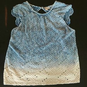 Lucky cap sleeved blouse